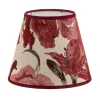 Duolla Lampeskjerm Sofia Høyde 15,5 cm, blomstermønster rød| Lampeskjermer