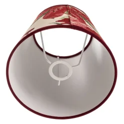 Duolla Lampeskjerm Sofia Høyde 15,5 cm, blomstermønster rød| Lampeskjermer