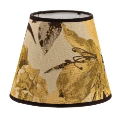 Duolla Lampeskjerm Sofia Høyde 15,5 cm, blomstermønster gul| Lampeskjermer