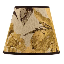 Duolla Lampeskjerm Sofia Høyde 15,5 cm, blomstermønster gul| Lampeskjermer