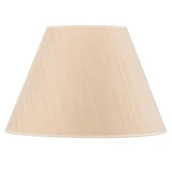 Duolla Lampeskjerm Sofia Høyde 31 cm, hvit/gull stripet| Lampeskjermer