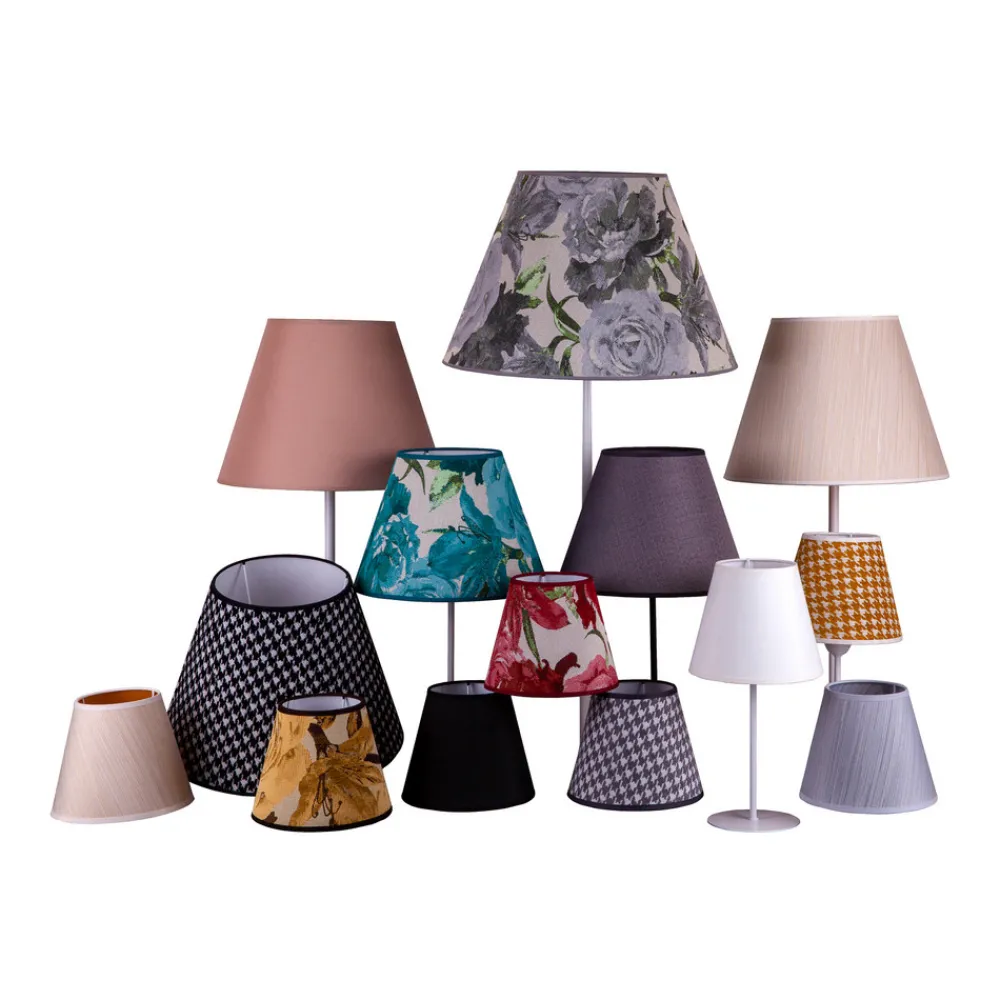 Duolla Lampeskjerm Sofia høyde 31 cm, veroni grå New