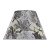 Duolla Lampeskjerm Sofia Høyde 31 cm, blomstermønster grå New