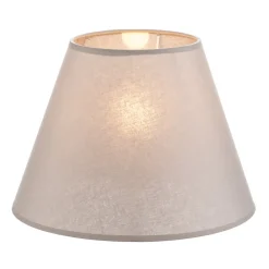 Duolla Lampeskjerm Sofia Høyde 21 cm, grå/hvit Discount