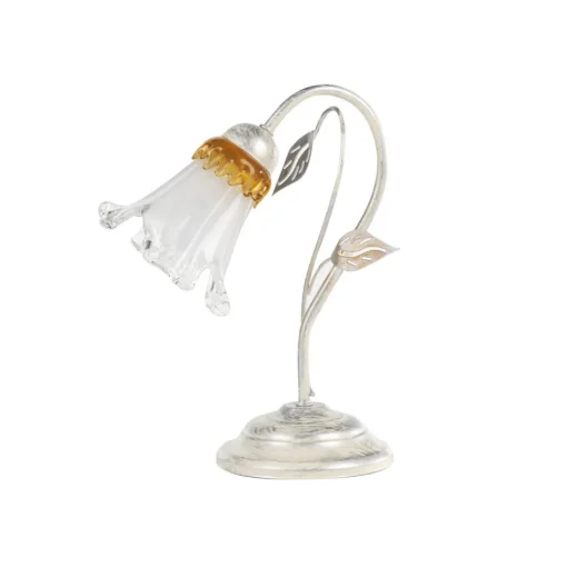 ONLI Lancia bordlampe, elfenbensfarget, 1 lyskilde, jern, glass New