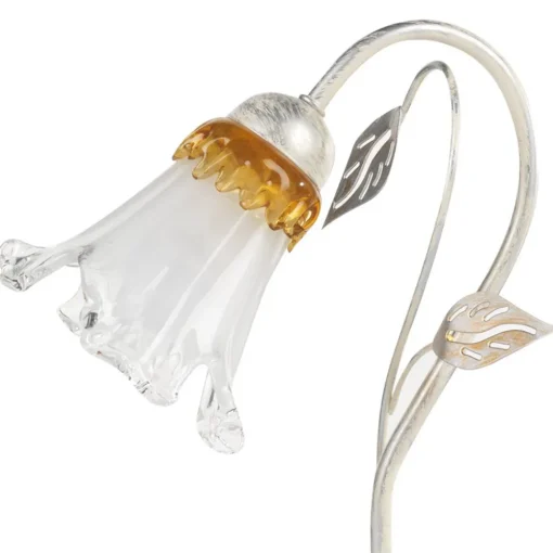 ONLI Lancia bordlampe, elfenbensfarget, 1 lyskilde, jern, glass New