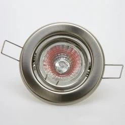 Heitronic Lavspent innfelt spot i svingbart stål| Downlights|Spotter I Tak