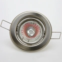 Heitronic Lavspent innfelt spot i svingbart stål| Downlights|Spotter I Tak