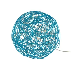 STAR TRADING LED 3D-designball Galax Fun, Ø 30 cm, blå Discount