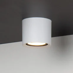 Lucide LED downlight Fedler, Ø 12 cm, hvit, dimbar, aluminium| Spotter I Tak