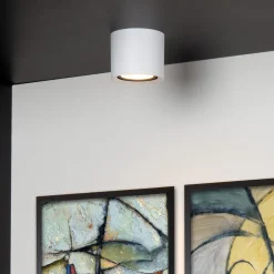 Lucide LED downlight Fedler, Ø 12 cm, hvit, dimbar, aluminium| Spotter I Tak