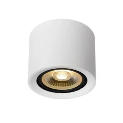 Lucide LED downlight Fedler, Ø 12 cm, hvit, dimbar, aluminium| Spotter I Tak