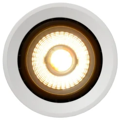 Lucide LED downlight Fedler, Ø 12 cm, hvit, dimbar, aluminium| Spotter I Tak