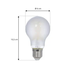 Arcchio LED glødepære, matt, E27, 5W, 3000K, 1060 lm| E27 Pærer|Led-Pærer