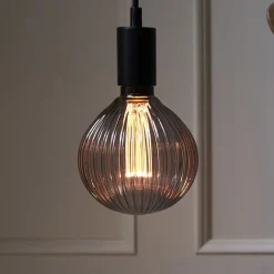 STAR TRADING LED Globe G125 Decoled E27 1W 2 000 K røykgrå Discount