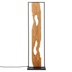 Brilliant LED gulvlampe Chaumont av tre| Gulvlamper