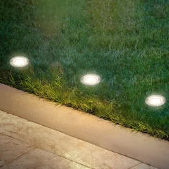 Briloner LED innfelt spot 3913032 IP67 12V 3x utvidelse 3cm stål| Nedfelt Utebelysning|Utespotter