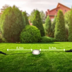 Briloner LED innfelt spot 3913032 IP67 12V 3x utvidelse 3cm stål| Nedfelt Utebelysning|Utespotter