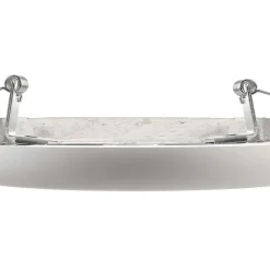 Deko-Light LED innfelt taklampe Zaurak, hvit, rund Ø 30 cm| Downlights