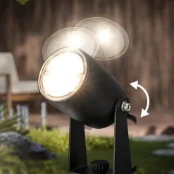 Briloner LED jordspyd spot 3928035 12 V 3x forlengelse svart Ø 4 cm Sale