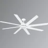 FARO BARCELONA LED takvifte Century i hvitt med åtte vifteblader| Takvifter Med Fjernkontroll|Takvifter Med Lys