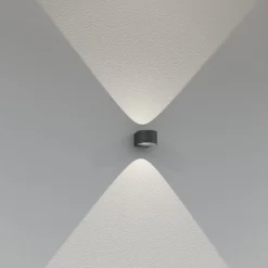 CMD LED utendørs vegglampe 9029 med glasslinser| Kommersiell Utebelysning|Led-Utendørs