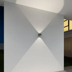 CMD LED utendørs vegglampe 9029 med glasslinser| Kommersiell Utebelysning|Led-Utendørs