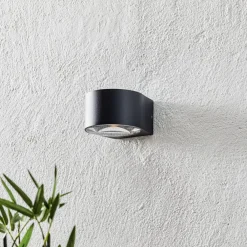 CMD LED utendørs vegglampe 9029 med glasslinser| Kommersiell Utebelysning|Led-Utendørs