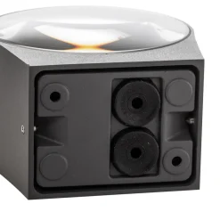 CMD LED utendørs vegglampe 9029 med glasslinser| Kommersiell Utebelysning|Led-Utendørs