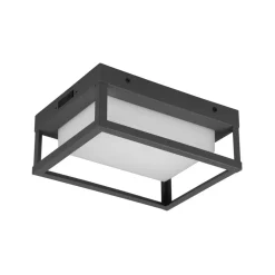 Trio Lighting LED utendørs vegglampe Witham, IP54, CCT, antrasitt Hot