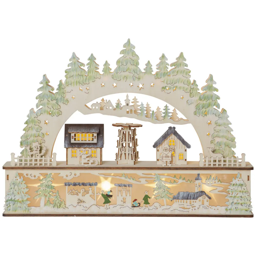 STAR TRADING LED-adventsstake Bamberg Wald, batteri Clearance