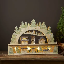 STAR TRADING LED-adventsstake Bamberg Wald, batteri Clearance