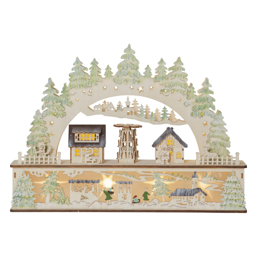 STAR TRADING LED-adventsstake Bamberg Wald, batteri Clearance