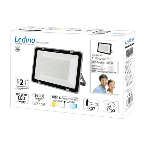 Ledino LED-arbeidslampe Oberbilk, 4 000 K, 300 W Discount