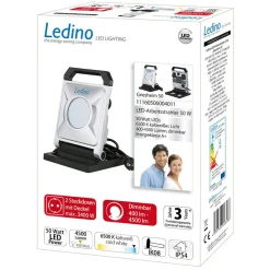 Ledino LED-arbeidslyskaster Griesheim, 50 watt, dimbar| Teknisk Lys