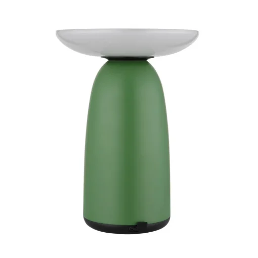 Globo LED-bordlampe 36625, grønn, metall, 23 cm, dimbar| Terrassebelysning|Solcellelamper
