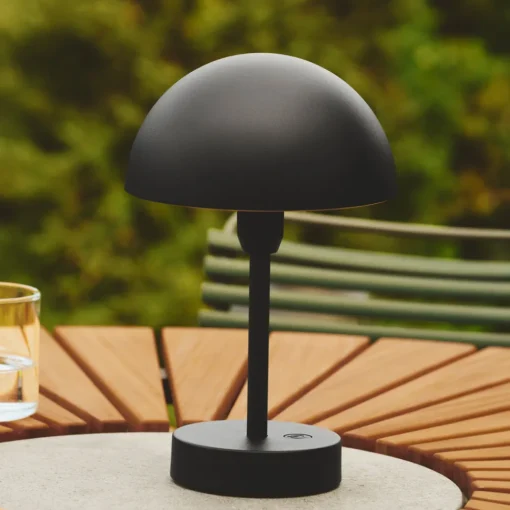 Nordlux LED-bordlampe Ellen To-Go, svart, aluminium Clearance