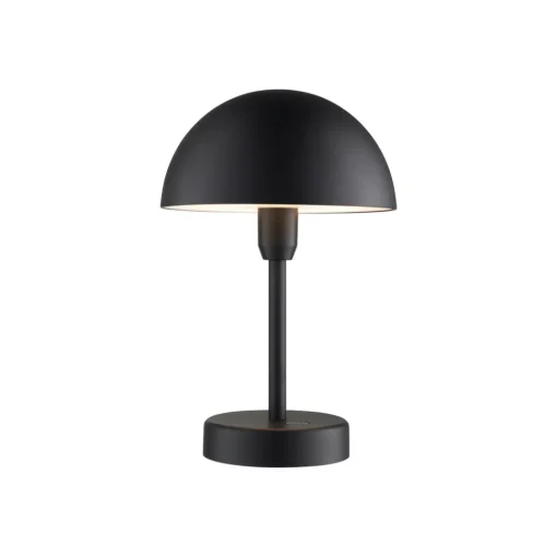 Nordlux LED-bordlampe Ellen To-Go, svart, aluminium Clearance