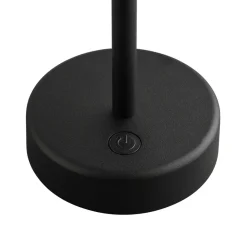 Nordlux LED-bordlampe Ellen To-Go, svart, aluminium Clearance