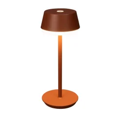 Konstsmide LED-bordlampe Lyon, terrakotta, IP54, dimmer, CCT, RGB Clearance