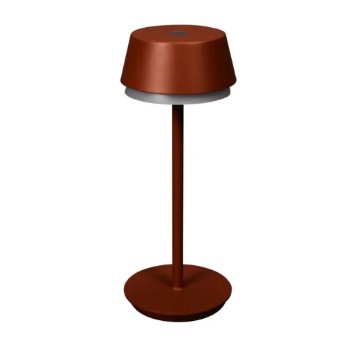 Konstsmide LED-bordlampe Lyon, terrakotta, IP54, dimmer, CCT, RGB Clearance