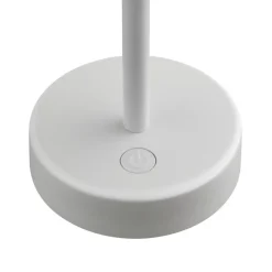 Nordlux LED-bordlampe med batteri Ellen To-Go, hvit, aluminium Best