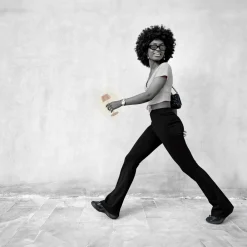 Briloner LED-bordlampe med batteri Brilo unplugged Riffle, 20 cm, beige