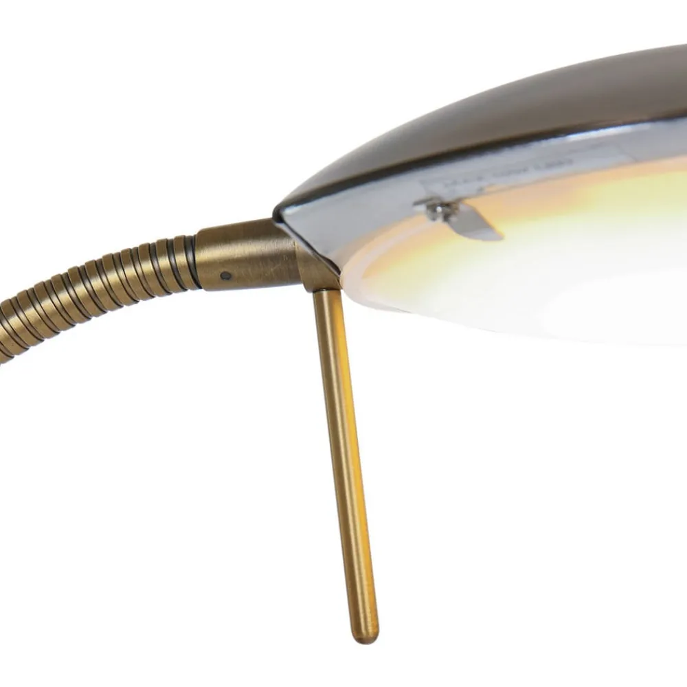 Steinhauer LED-bordlampe Mexlite bronse| Kontorbelysning|Bordlamper