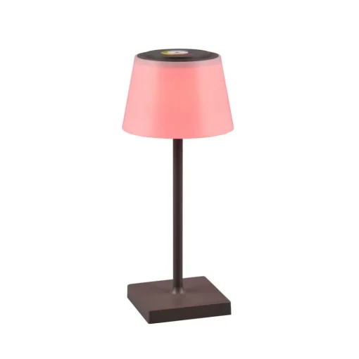 Reality Leuchten LED-bordlampe Sanchez, RGBW og dimmer, antrasitt| Terrassebelysning