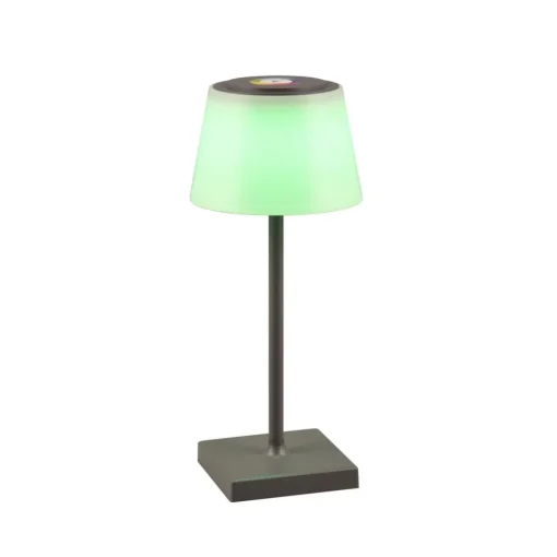 Reality Leuchten LED-bordlampe Sanchez, RGBW og dimmer, antrasitt| Terrassebelysning