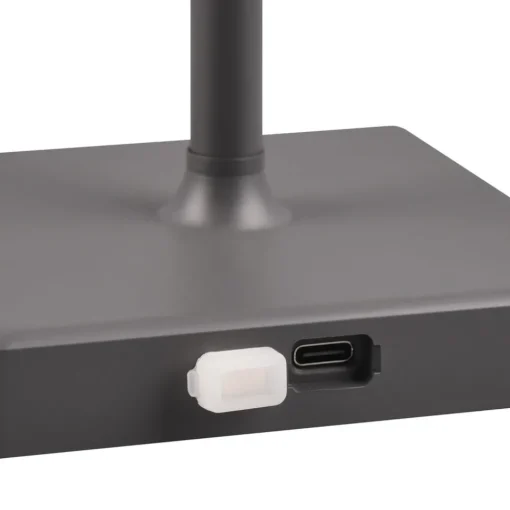 Reality Leuchten LED-bordlampe Sanchez, RGBW og dimmer, antrasitt| Terrassebelysning