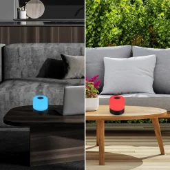 Briloner LED-bordlampe Smal, svart, RGBW, plast, 7 cm| Dekorasjonsbelysning|Bordlamper