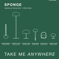 Nordlux LED-bordlampe Sponge table med 21,5 cm batteri Online