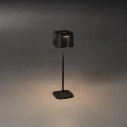 Konstsmide LED-dekobelysning Nice USB-ladetilkobling, svart| Dekorasjonsbelysning|Terrassebelysning